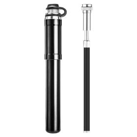 Portable Mini High Pressure Bicycle (Color: BLACK)