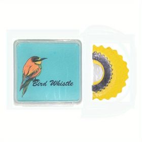 1pc Bird Whistle Toy Magic Fun Bird Caller Tongue Tricks Whistle Magic Tweeting Noisemaker Child Outdoor Sports Funny Gifts (Color: YELLOW)